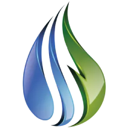 Logo with waterdrop